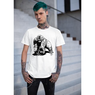 Áo thun Nam in hình king kong nổi giận cực đẹp - Cotton Thun Phong Cách Cá Tính - Cực Chất Và Đẹp