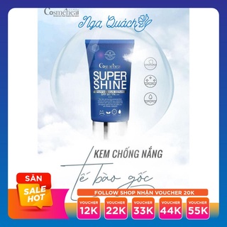 Tế bào gốc chống nắng CosmeHeal Super Shine Perfect Sun Serum 60ml