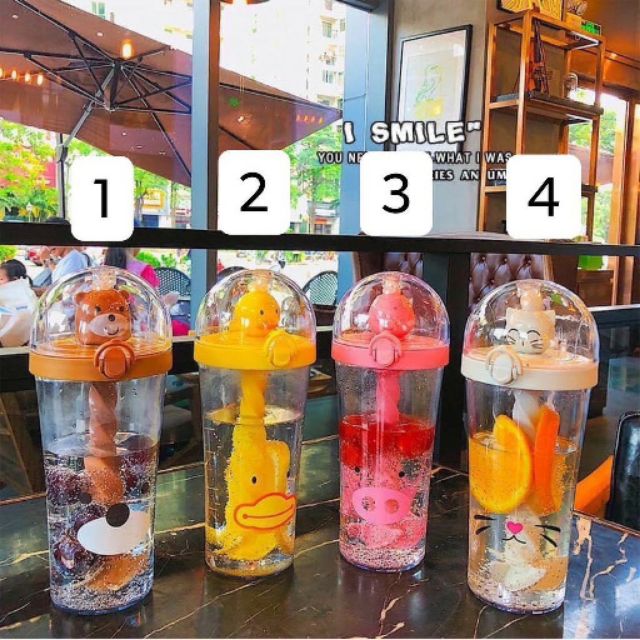 🦢🐻Ly giữ nhiệt hình thú cho bé 500ml 🐷