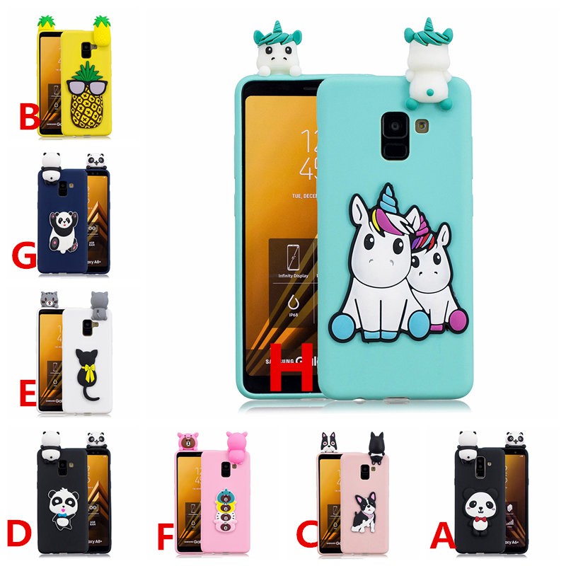 Ốp điện thoại silicon mềm in hình hoạt hình cho điện thoại Samsung A8 Plus 2018 | BigBuy360 - bigbuy360.vn