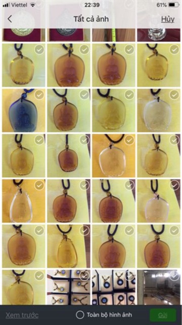 MẶT ĐEO LƯU LY 4.5CM CHƯ PHẬT , BỔN TÔN