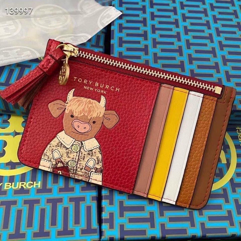 Ví mini tory burch card holder siêu hót 2021