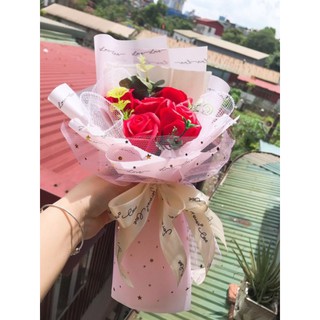 Bó hoa hồng sáp thơm Ms H05