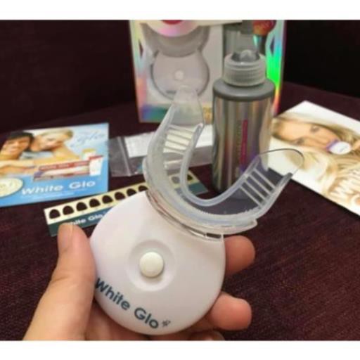 [ Hàng ÚC] Máy làm trắng răng bằng ánh sáng xanh White Glo White Accelerator Blue Light Teeth Whitening System