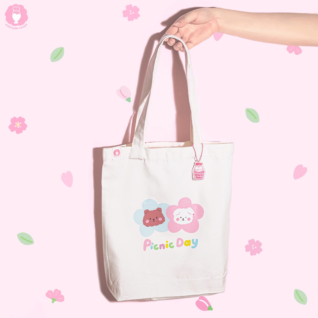 Túi tote vải canvas Picnic Day