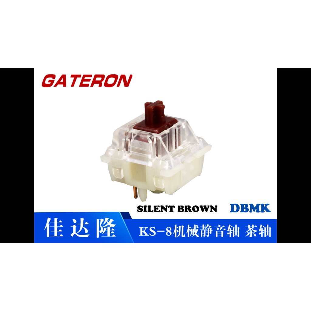 Gateron Brown Silent - Công tắc phím cơ