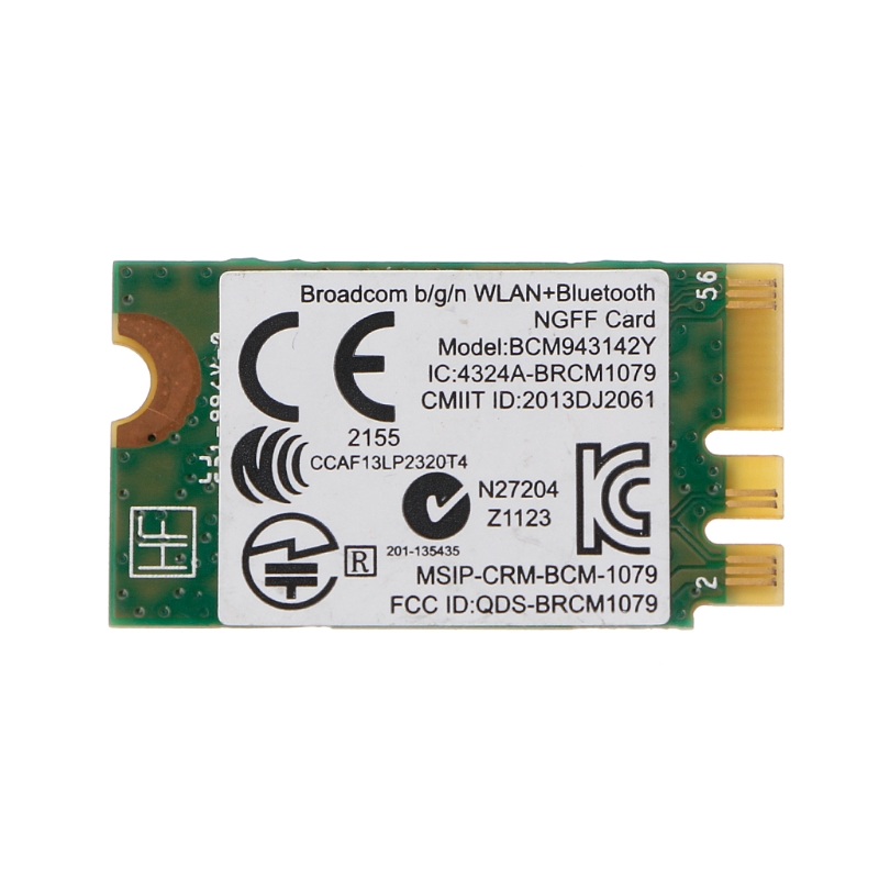 New BCM943142Y 802.11b/g/n Bluetooth 4.0 WLAN 150Mbps NGFF Wireless Wifi Card