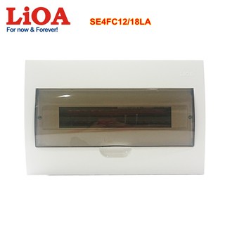 Tủ điện LiOA đế nhựa dùng chứa 8 - 18 Aptomat Chính hãng