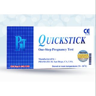 Que thử thai Quickstick sứ mệnh báo “tin vui”