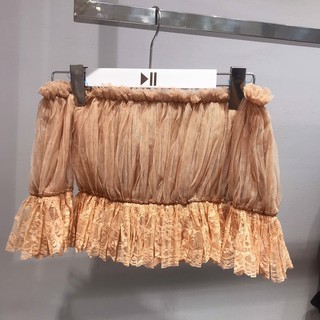 ÁO THIẾT KẾ TRỄ VAI REN