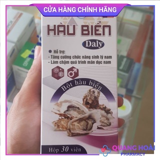 Tinh chất Hàu Biển Daly - Tăng cường chức năng sinh lý, làm chậm quá trình mãn ở Nam giới