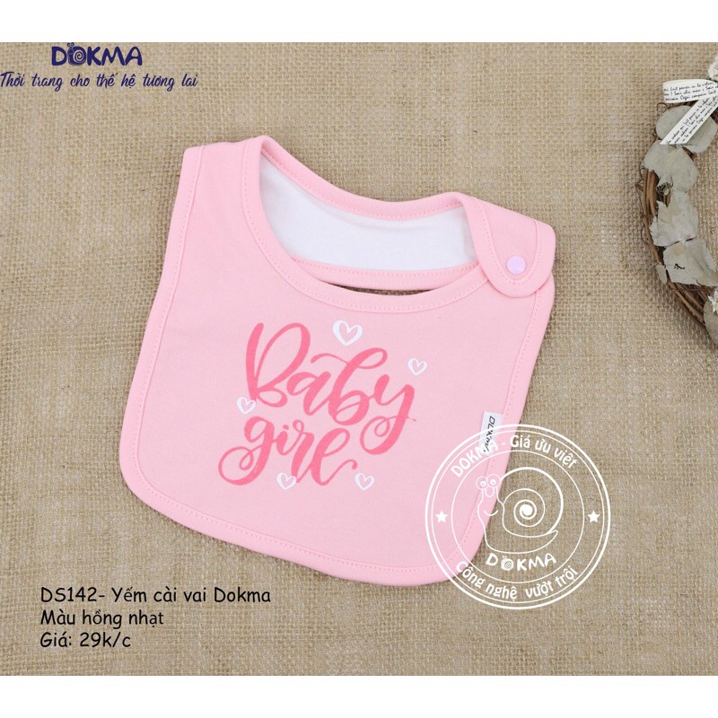 Yếm cotton dokma sơ sinh