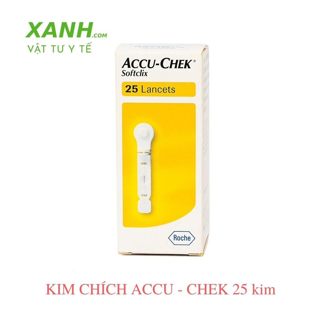 Kim Chích Máu Accu-Chek Softclix 25 Cái