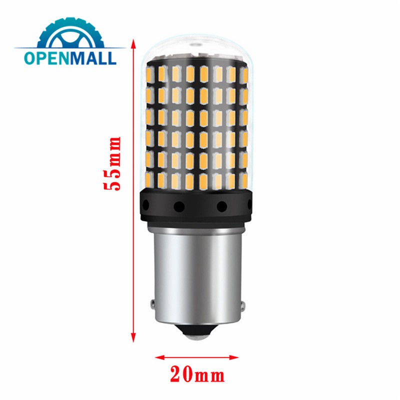Bóng đèn LED 12-24V 3014 1156 144smd BA15S cho xe hơi