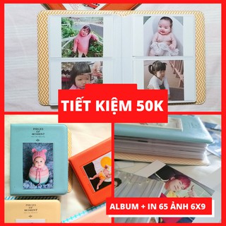Album Ảnh + In 65 Ảnh 6x9 Combo Siêu Tiết Kiệm