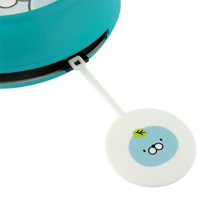 Đồng Hồ Treo Tường ARTBOX Hàn Quốc Hình Tròn Họa Tiết Otto Màu Xanh Dương