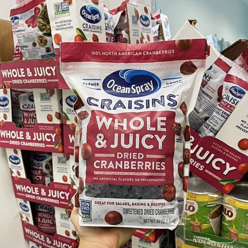 Nam việt quất sấy hãng Ocean Spray