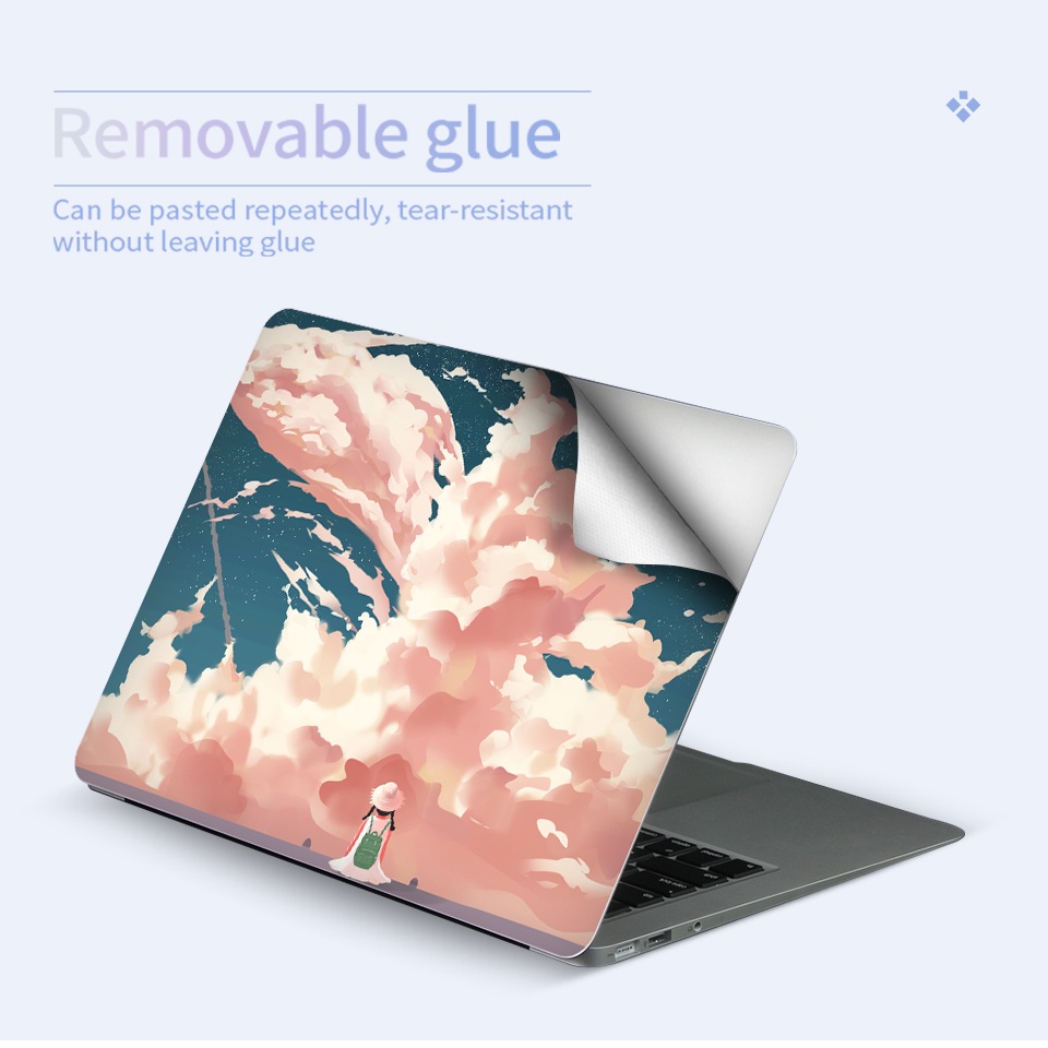 Miếng Dán Bảo Vệ Laptop 11-17 Inch Họa Tiết Bầu Trời Đêm