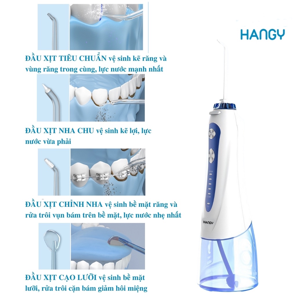 Máy tăm nước Hangy HF 9P phiên bản 2021 vượt trội