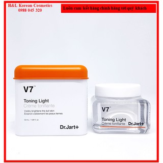 Kem V7 Toning Light Dr.Jart+ Dưỡng Trắng Da Bật Tông