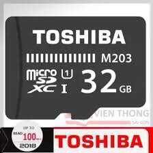 FREESHIP 99K TOÀN QUỐC_Thẻ Nhớ Toshiba M203 MicroSD 32GB (100MB/s)