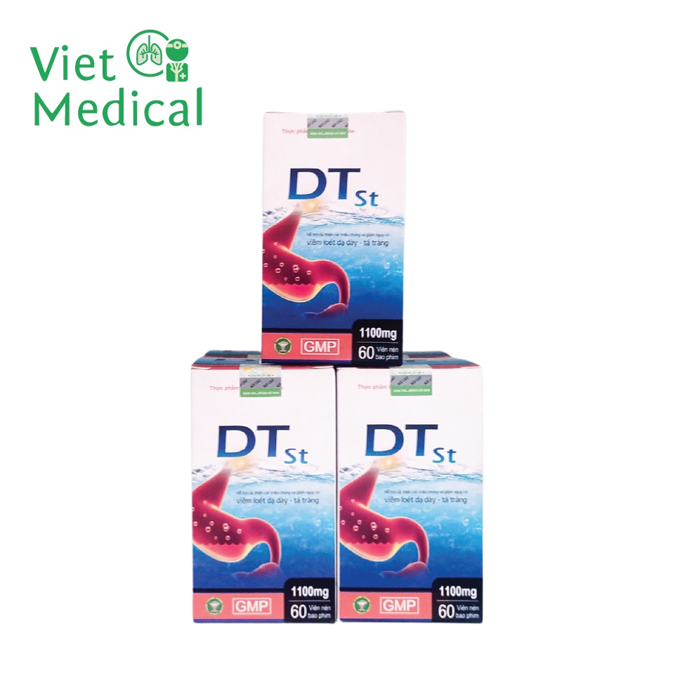 Viên uống DTST Việt Medical hôc trợ cải thiện viêm loét d.ạ d.à.y