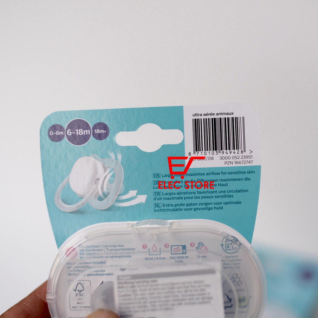 [Mới] Ty ngậm Ultra Air Philips AVENT