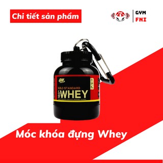 Móc Khóa Đựng Whey, BCAA Hộp Đựng Whey