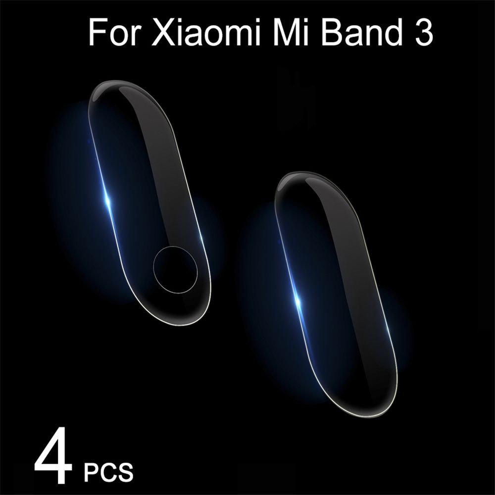 4 Miếng Dán Bảo Vệ Màn Hình Cho Xiaomi Miband 3