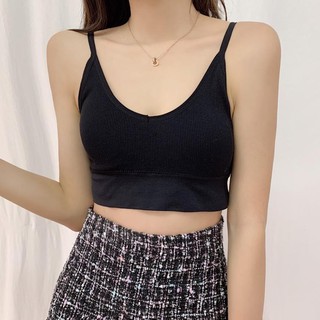 Áo bra [FREESHIP] Áo lót chữ U len tăm hở lưng dáng gợi cảm