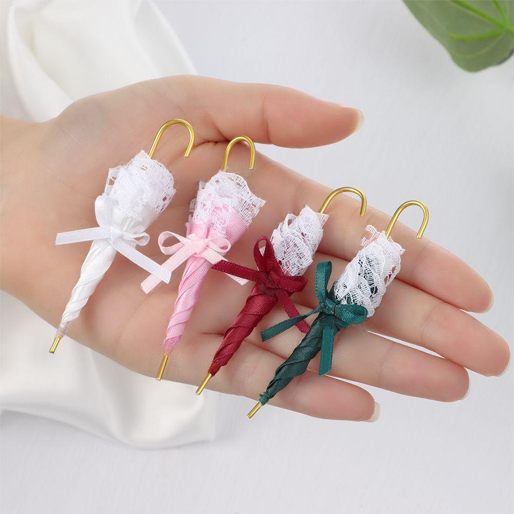 Dù Đồ Chơi Màu Cầu Vồng Dễ Thương Dành Cho Búp Bê