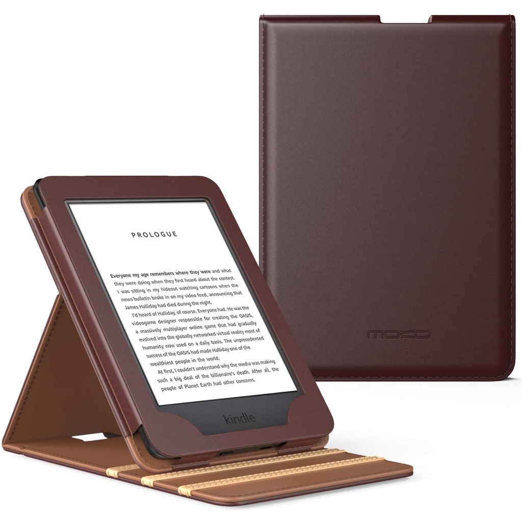 Bao Da Máy Tính Bảng Nắp Lật Tự Động Tắt/Mở Chống Trầy Màn Hình 6&quot; Kindle 10th Gen 2019/8th Gen 2016