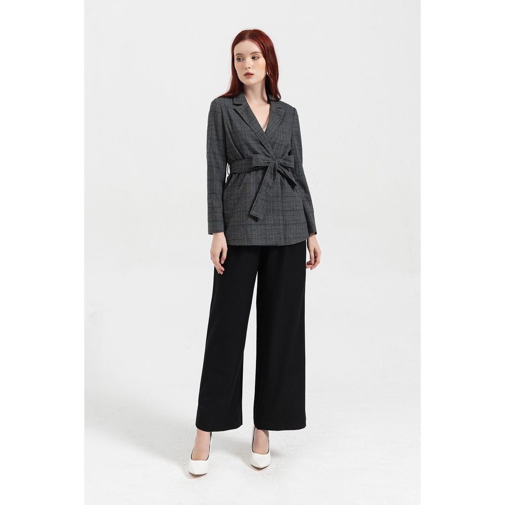 Áo vest suông, đai eo VIENNE TRAN V65B21T009