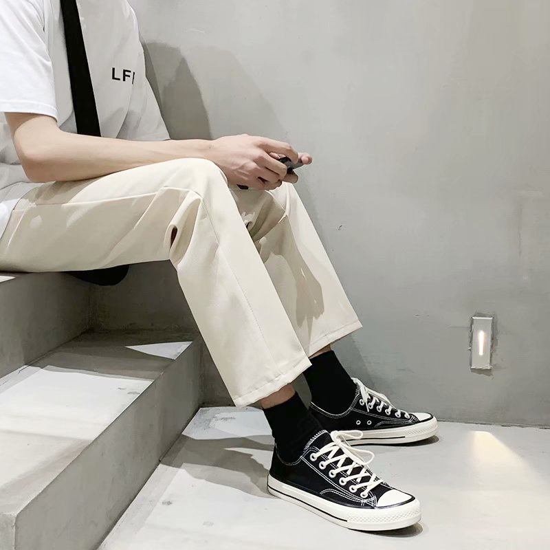 Quần Kaki Dài Dáng Rộng Phong Cách Thời Trang Unisex Có 3 Màu Kích Cỡ S-3Xl | BigBuy360 - bigbuy360.vn