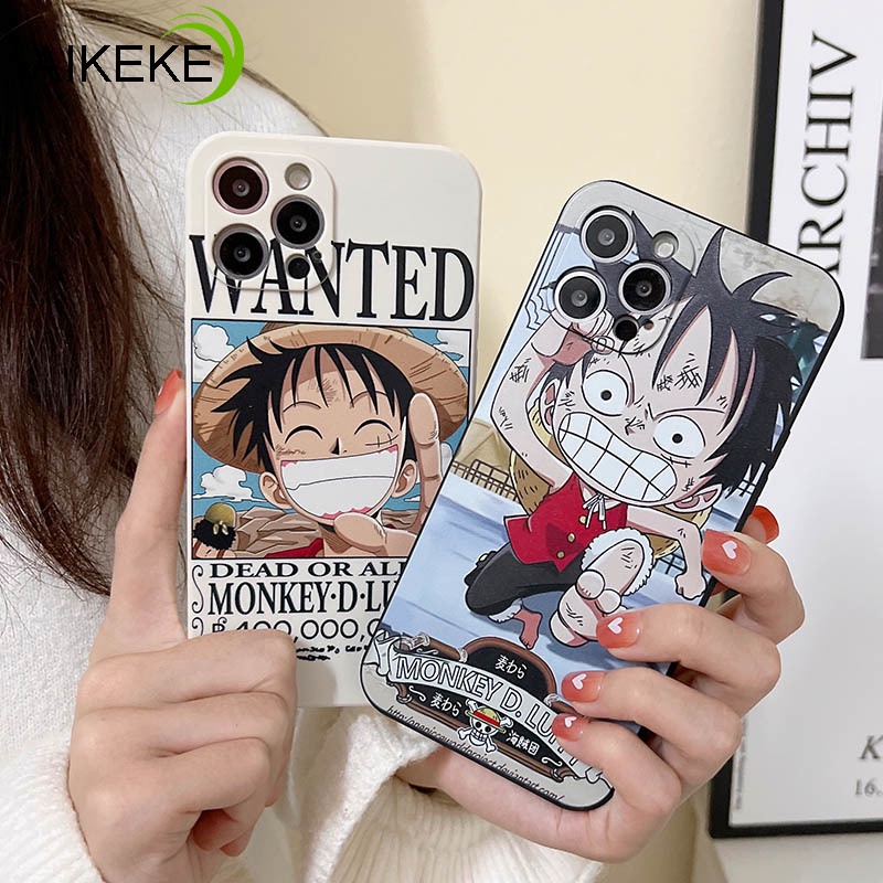 Ốp Điện Thoại Silicon Mềm Hình One Piece Luffy Cho Samsung Galaxy S22 S21 S20 Ultra Plus FE Note 20 Ultra 10 S10 Plus