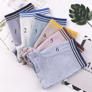 Quần Lót Boxer Nam, Quần Sịp Đùi Nam Cotton co dãn 4 chiều tốt lưng thun sọc đẹp Giá Rẻ Q004