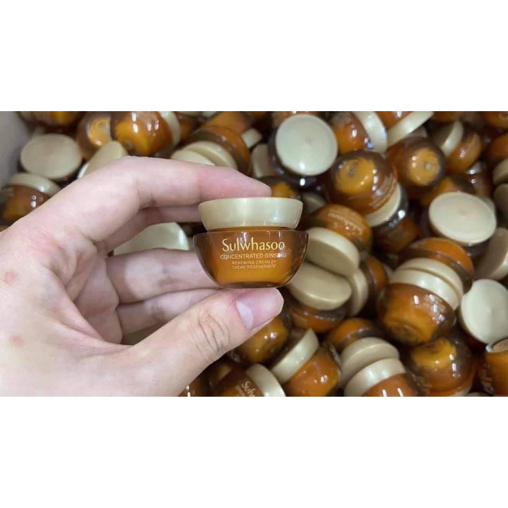 BẢN MỚI 2023 - Kem dưỡng nhân sâm cao cấp tái tạo da chống lão hoá SULWHASOO Concentrated Ginseng Renewing Cream EX