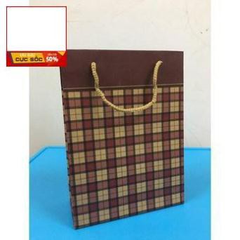 [sỉ ib] Bịch 10 túi giấy đựng quà - Cỡ nhỏ 19x 15Cm