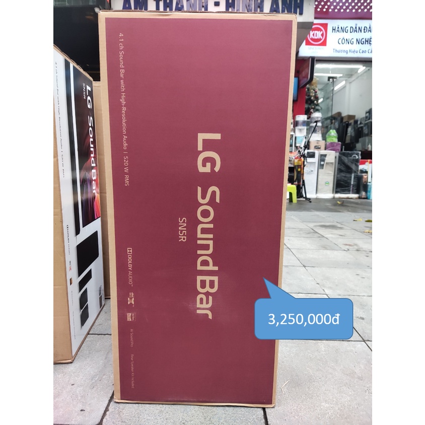 Loa thanh Soundbar LG 4.1 SN5R 520W