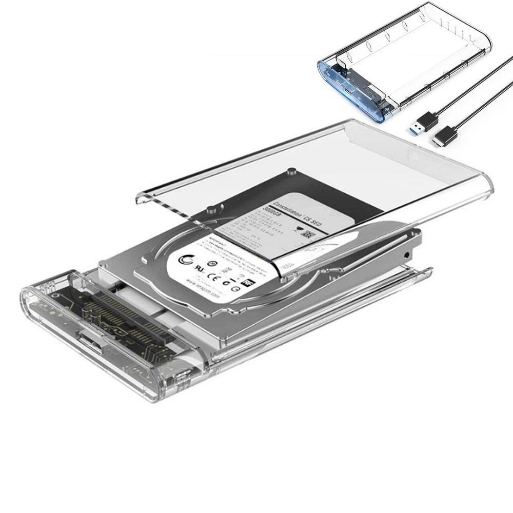 BORAG Hộp Đựng Ổ Cứng Di Động Với Cáp USB C Cắm Và Play Mobile HDD Ốp