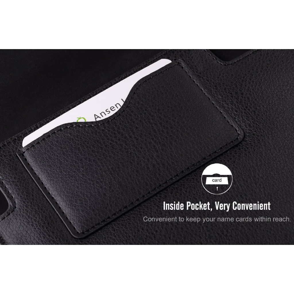 Bao Da Máy Tính Bảng PU Màu Đen Sang Trọng Cho iPad Pro 11 &quot;, 10.2&quot;, Air 3 10.5, Pro 10.5 &quot;MoKo 10-11 Inch