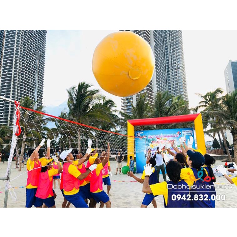 Cổng hơi sự kiện hình chữ nhật bơm kín cao 3m ngang 4m - dành cho tổ chức team building