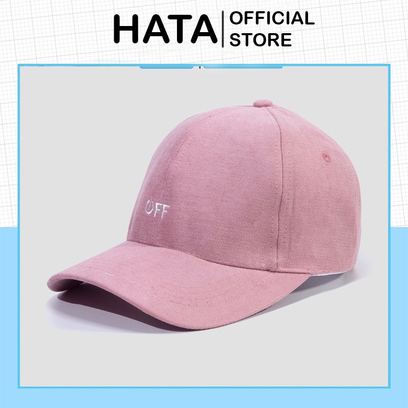 Mũ Lưỡi Trai UNISEX Thêu Chữ OFF 419 Chất Nhung Cao Cấp - Hata24h