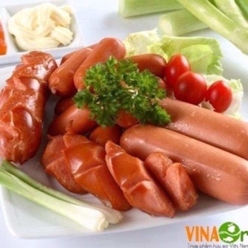 ❤️ 500G Xúc Xích Chay/ 10 cây/ Chỉ bán HCM
