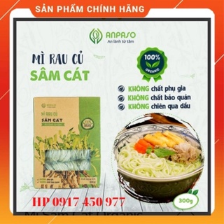 Bách hóa tổng hợp Mì Rau Củ Giảm Cân Organic Hữu Cơ  Mì Sâm Cát Organic Anpaso 300g mỳ rau củ Eat clean, ăn chay