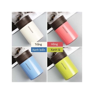 Bình ủ cháo giữ nhiệt Lock&lock 500ml giữ nhiệt 6-8h kèm thìa