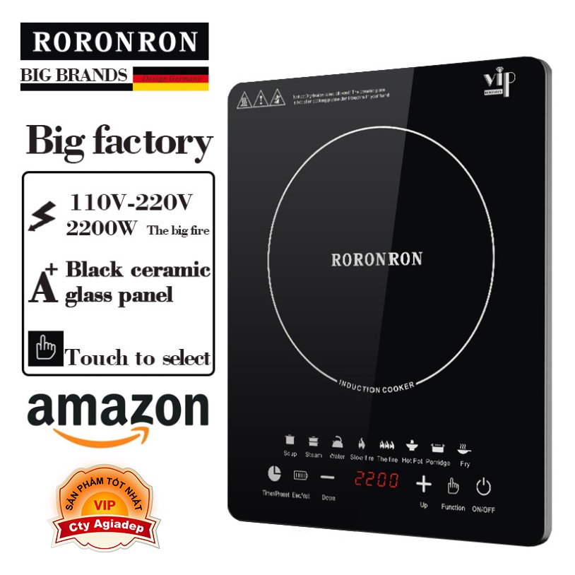 Bếp từ xịn bền đẹp GIORMANY RO 2200W hàng xuất khẩu