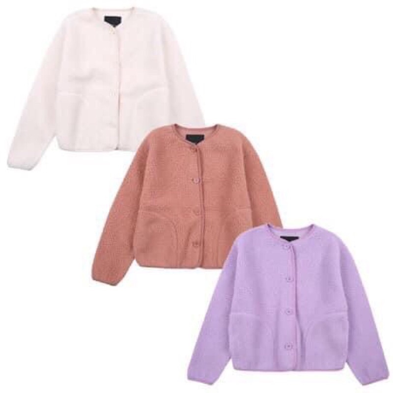 Áo Khoác Lông Cừu Cho Bé Gái