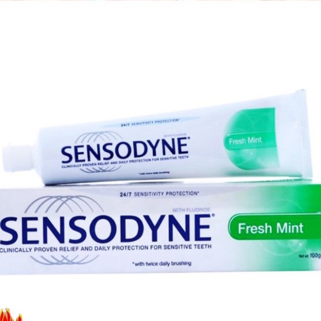 [Chính hãng Thái]  Kem đánh răng sensodyne -  đánh răng chống ê buốt, sénodyne thái lan 100g