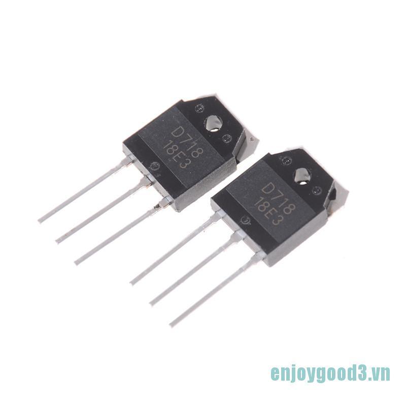 1 Cặp Bán Dẫn Cx 2sb688 & 2sd718 Kc Transistor B688 & D718